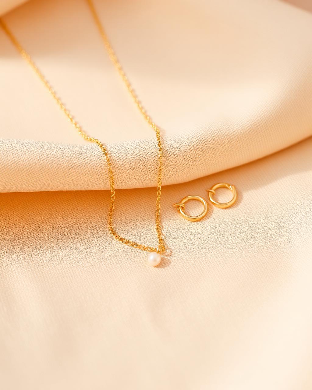 Parure Lulu — Or & Perle